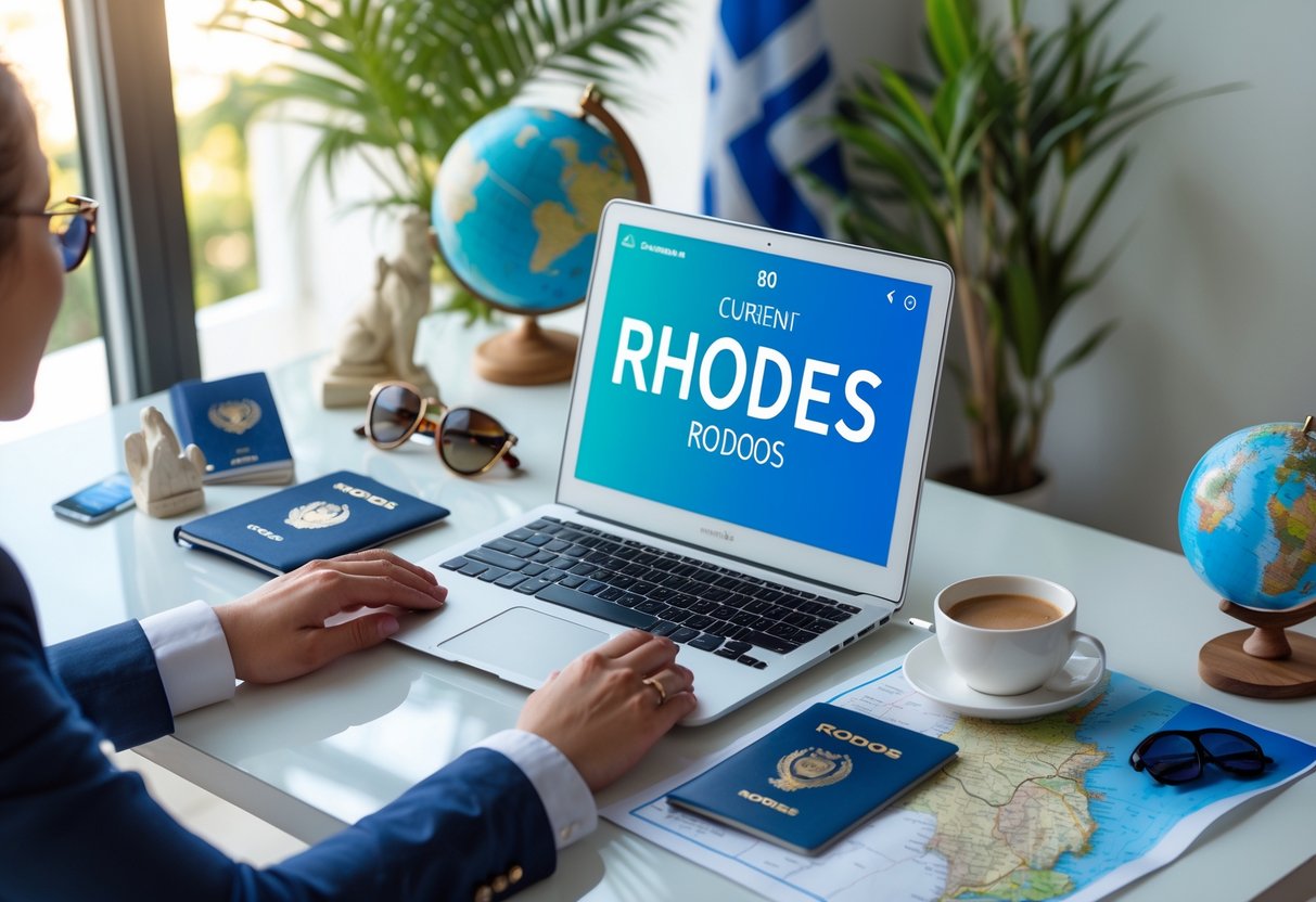 Aktuel tid i Rodos før din ferie